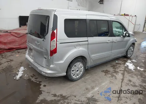 2017 Ford Transit Connect Xlt z USA, uszkodzony, nr VIN NM0GS9F70H1307642